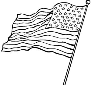 American Flag Coloring Page ...