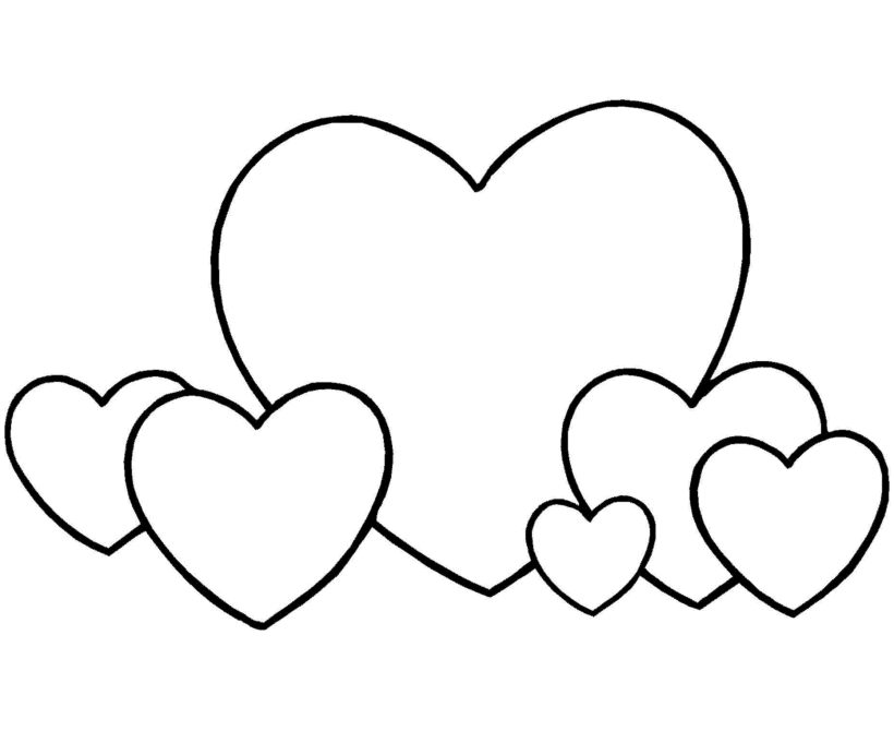 hearts coloring pages hearts colori free printable. download heart ...