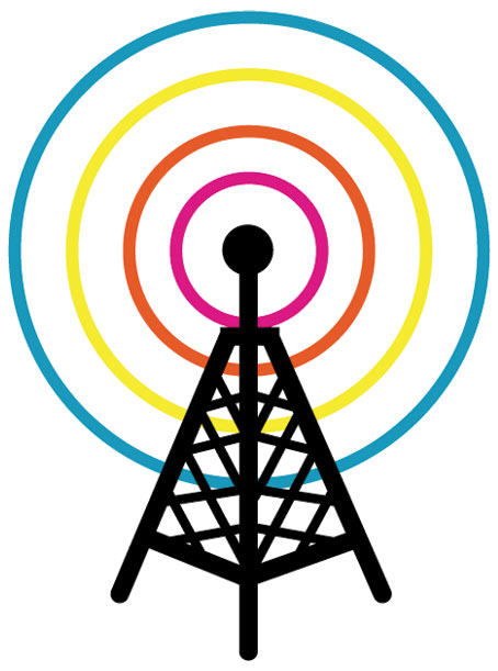 Telephone tower clipart