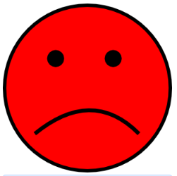 Frowny Face Clipart