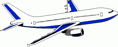 Airplane Clip Art - Tumundografico