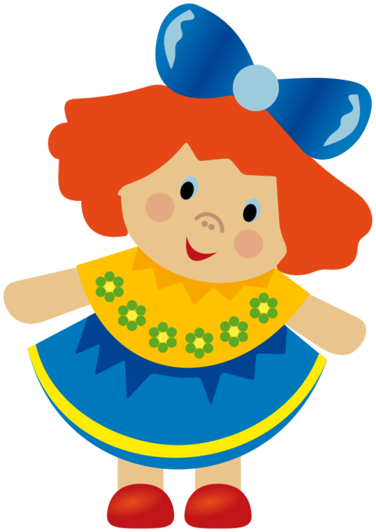 Doll clipart image