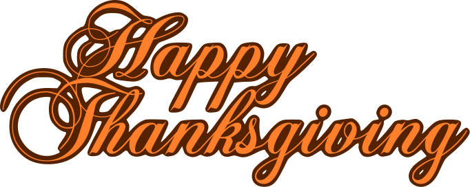 Happy Thanksgiving Banner Clipart