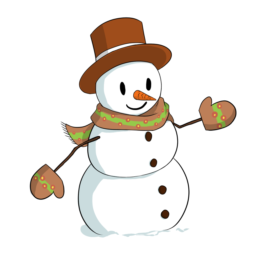 Animated Snowman Clipart