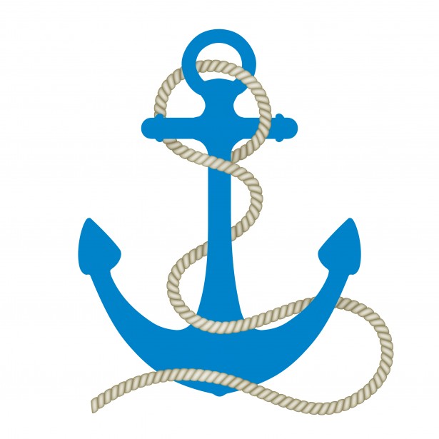 Baby anchor clip art