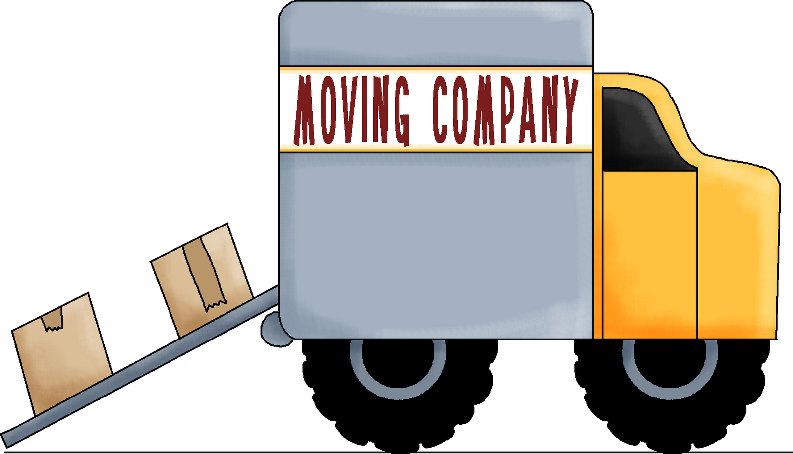 Moving day clip art