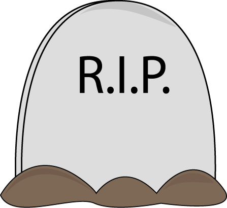 Halloween tombstone clipart