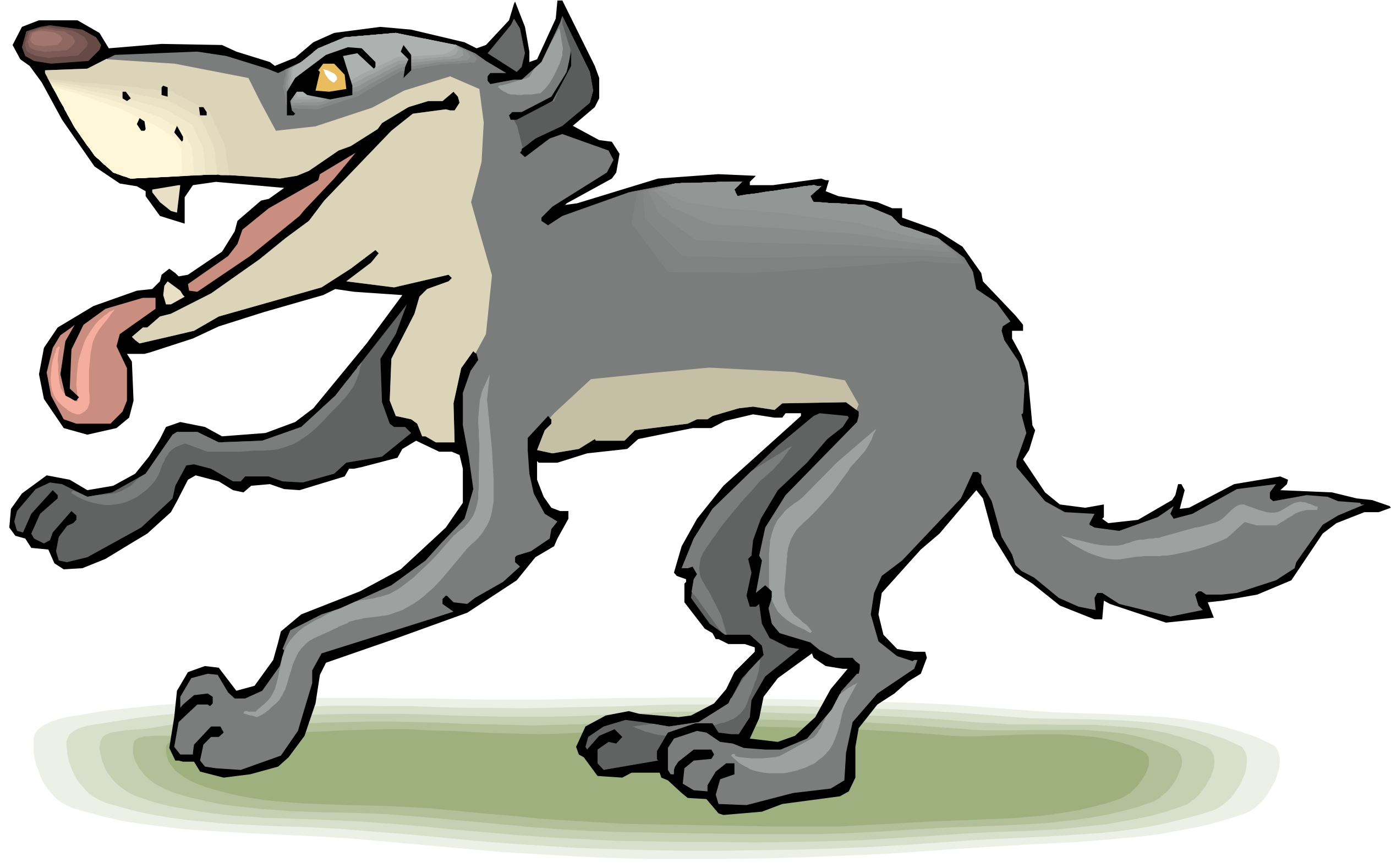 Wolf Cartoon | Free Download Clip Art | Free Clip Art | on Clipart ...