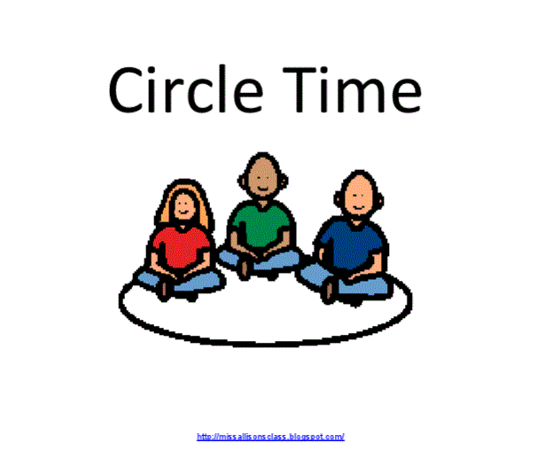 Free circle time clipart