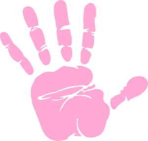 Best Photos of Baby Hands Clip Art - Baby Handprint Clip Art, Pink ...
