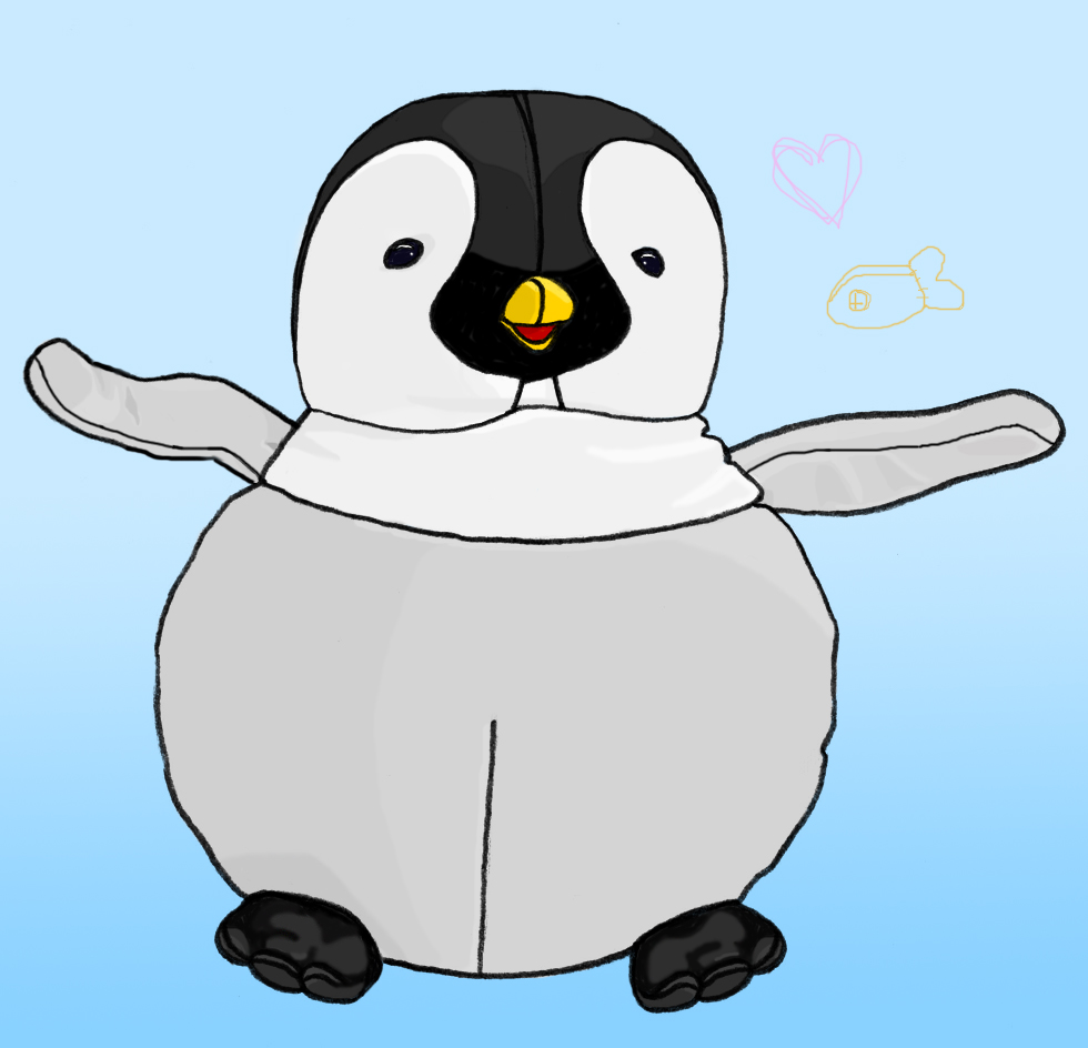 Happy Feet Penguin Clipart