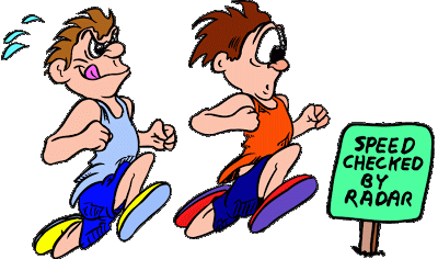 Cartoon Runners Clipart