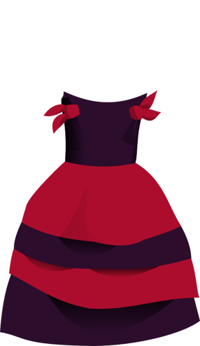 Cartoon dress vector | Public domain vectors