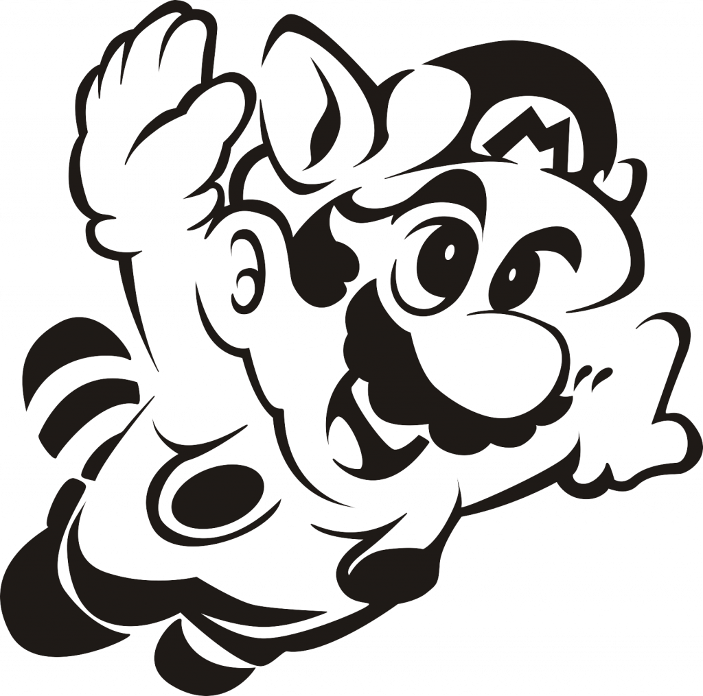 Mario Stencil ClipArt Best Mario Stencil ClipArt Best