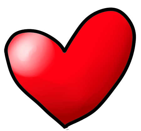 Valentine Heart Clipart Cartoon, Echo's Valentine Heart Pictures