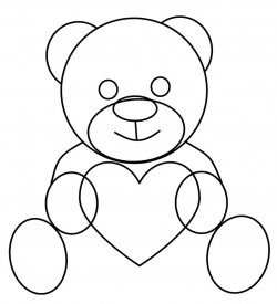 How To Draw A Teddy Bear - ClipArt Best - ClipArt Best