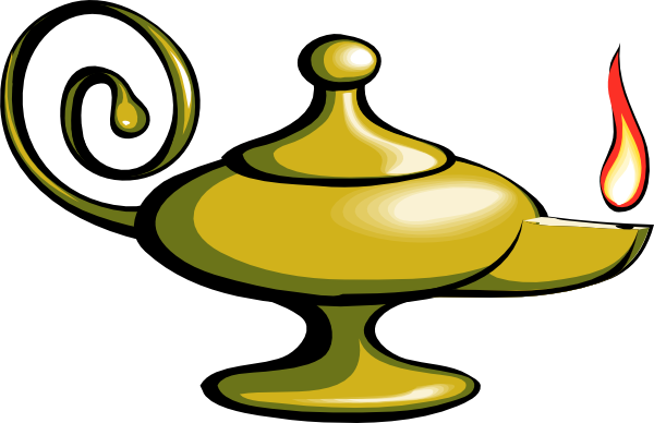 Aladin Lamp clip art - vector clip art online, royalty free ...