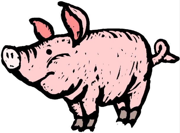 iron pigs clipart - photo #32