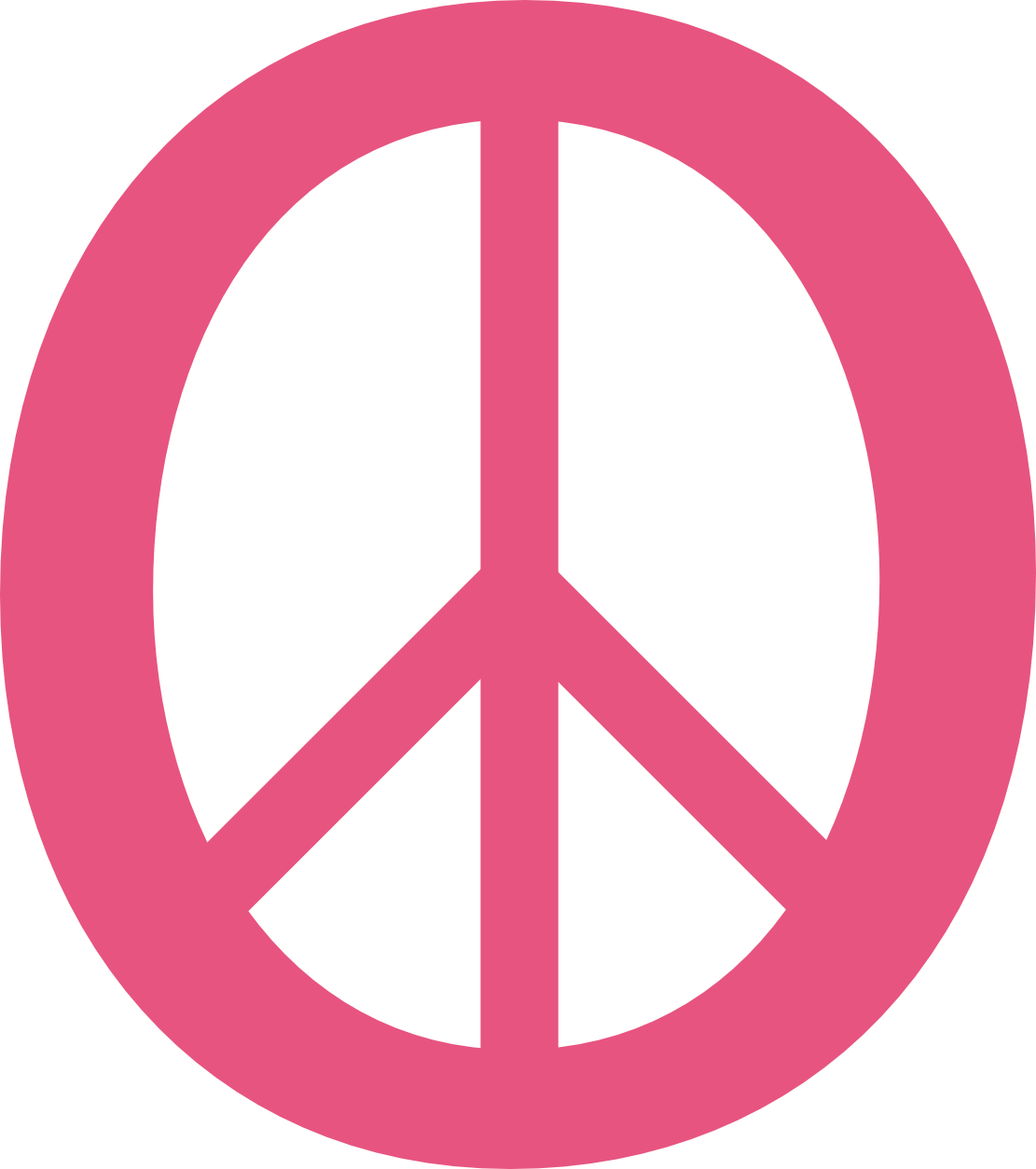 Dark Pink Peace Symbol 11 dweeb peacesymbol.org Peace Symbol Peace ...