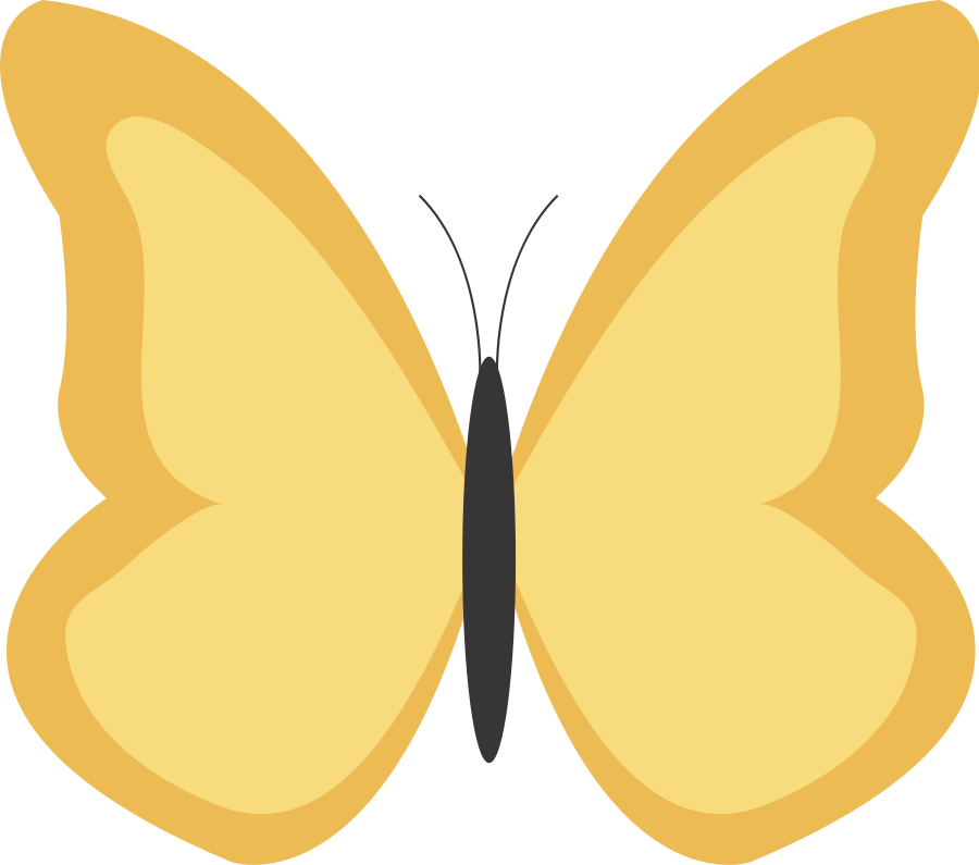 Butterfly 1 Clipart, vector clip art online, royalty free design ...