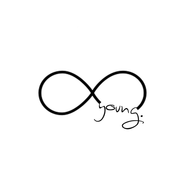 Forever Young Infinity Symbol Art Print by RexLambo | Society6