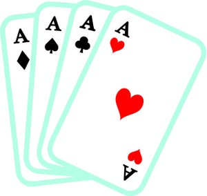 Poker Hand Clipart Image - Playing Cards