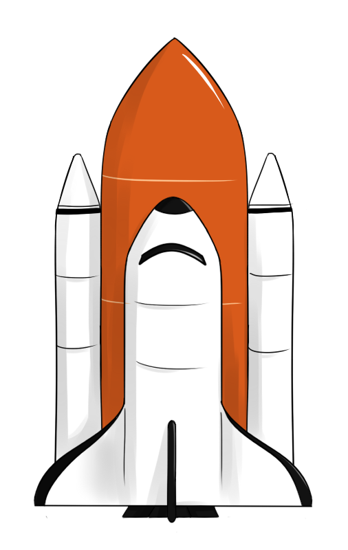 Free to Use & Public Domain Space Shuttle Clip Art