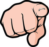 Clipart hand pointing finger