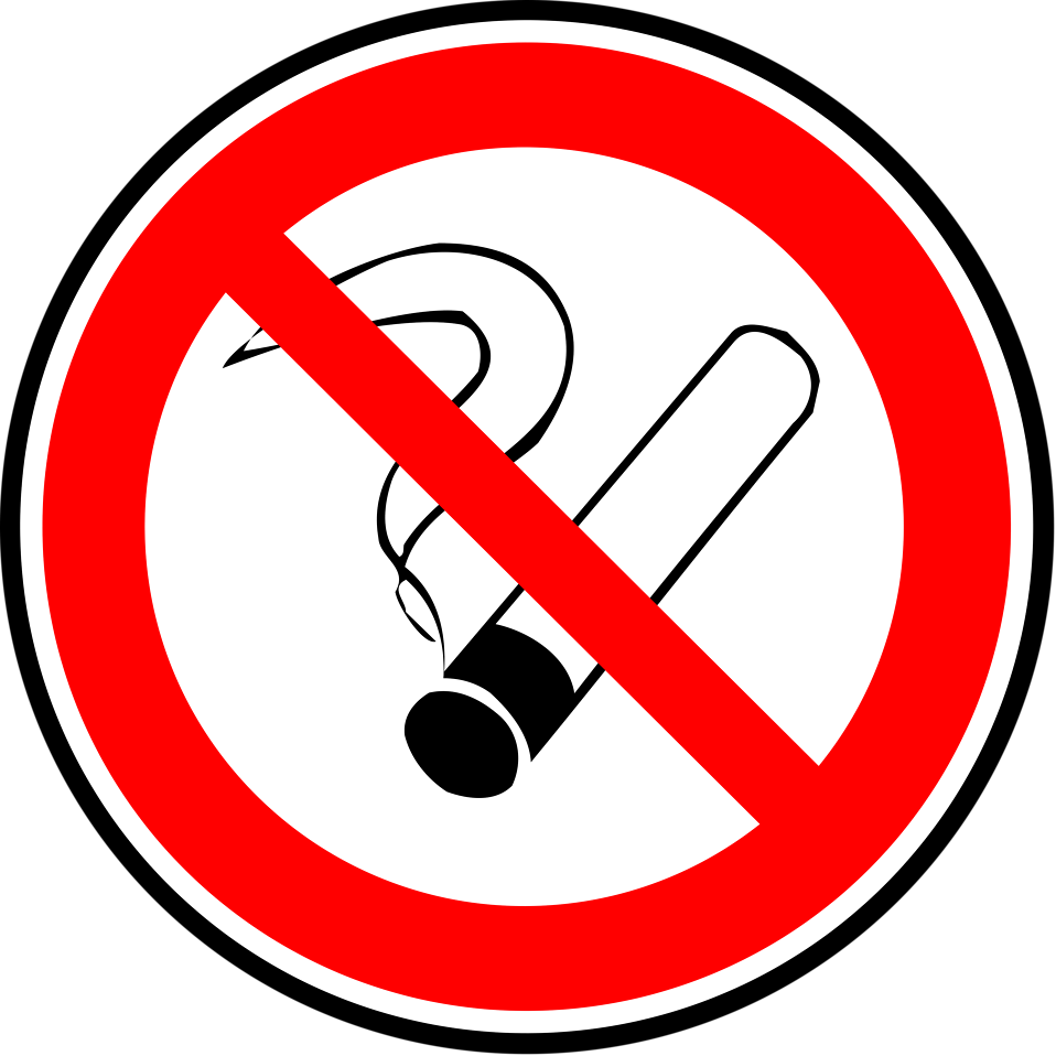 No Smoking | Free Stock Photo | Illustration of a no smoking ...