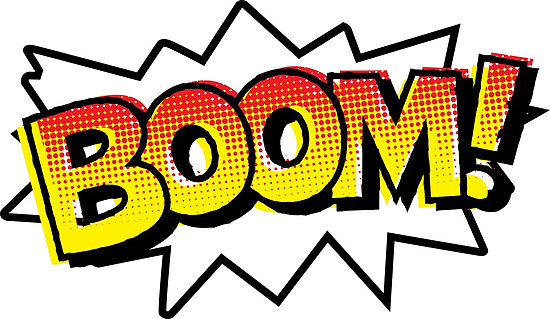 BOOM! Comic Onomatopoeia" Posters by GTdesigns | Redbubble