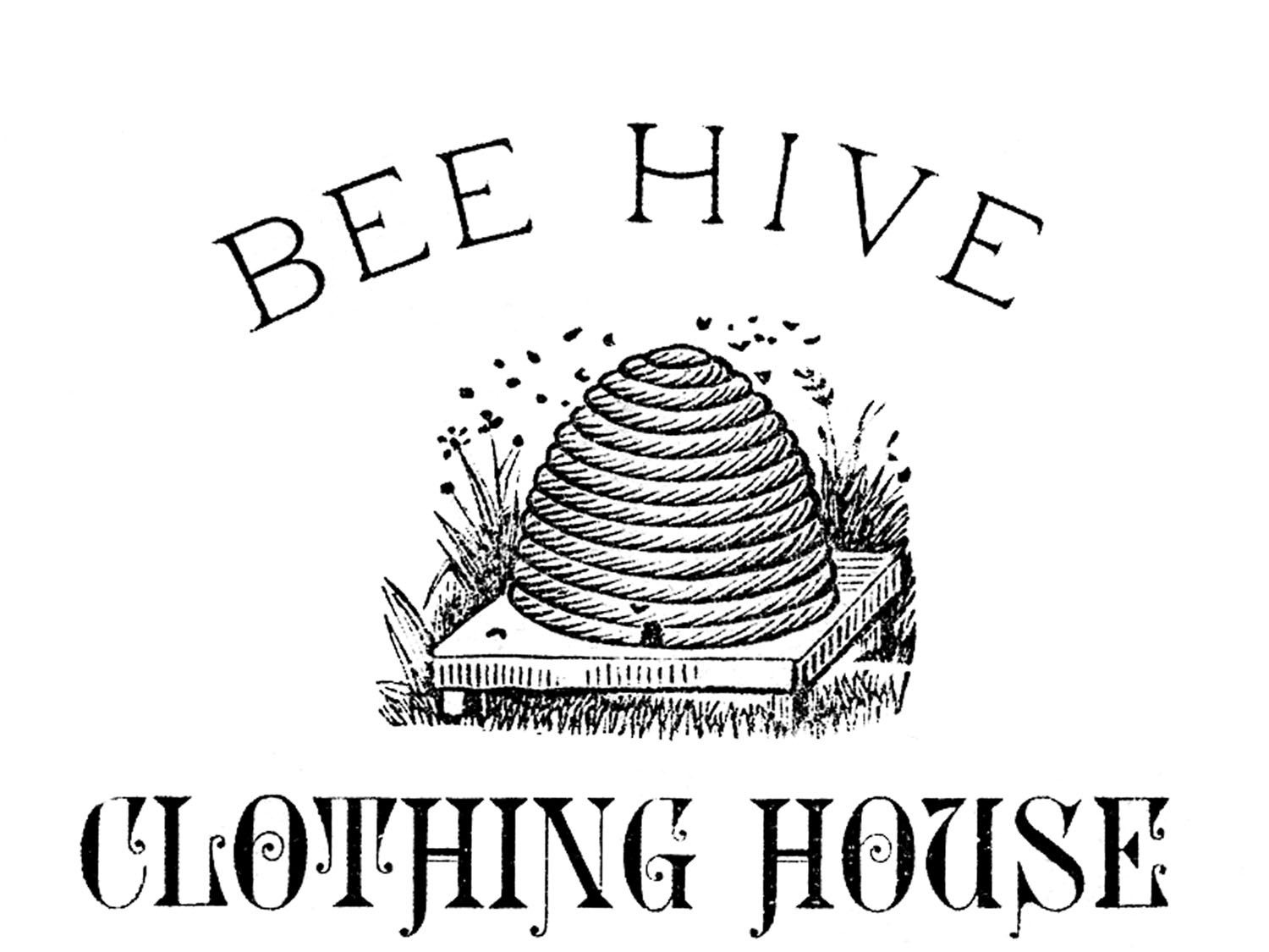 Transfer Printable – Vintage Bee Hive