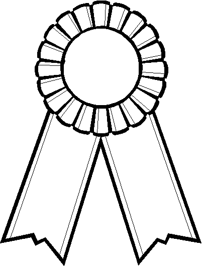 Award Ribbon Clipart Outline - Free Clipart Images