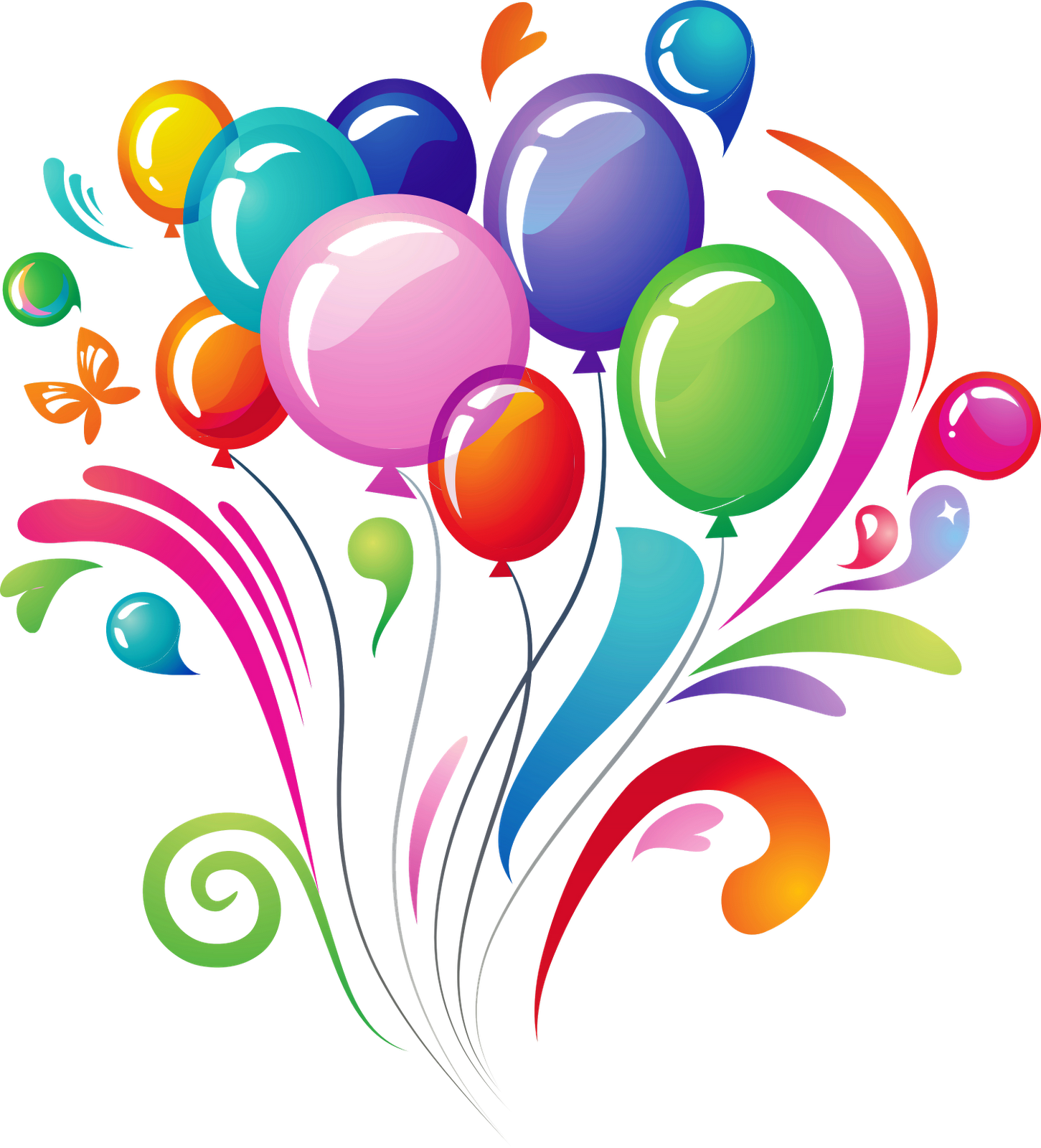 free clipart balloons party - photo #24