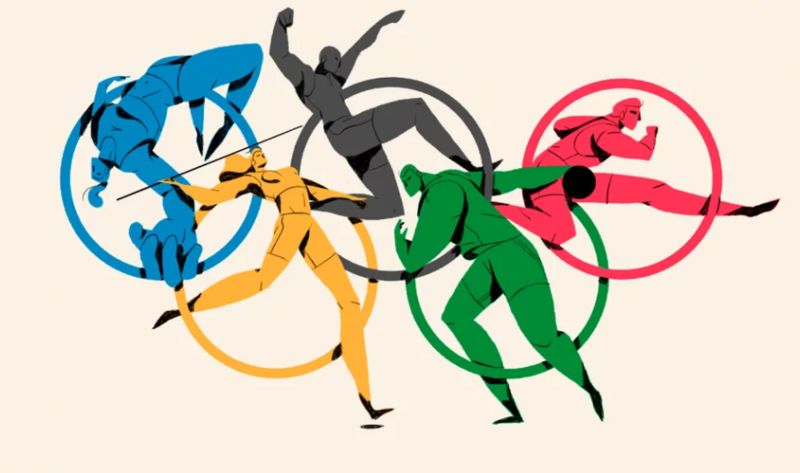 3D Olympic Logos : olympic logo
