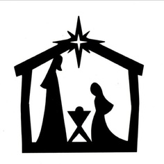 Nativity Silhouette Patterns - ClipArt Best