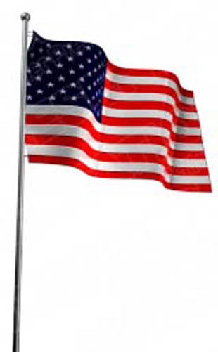 American flag background clipart