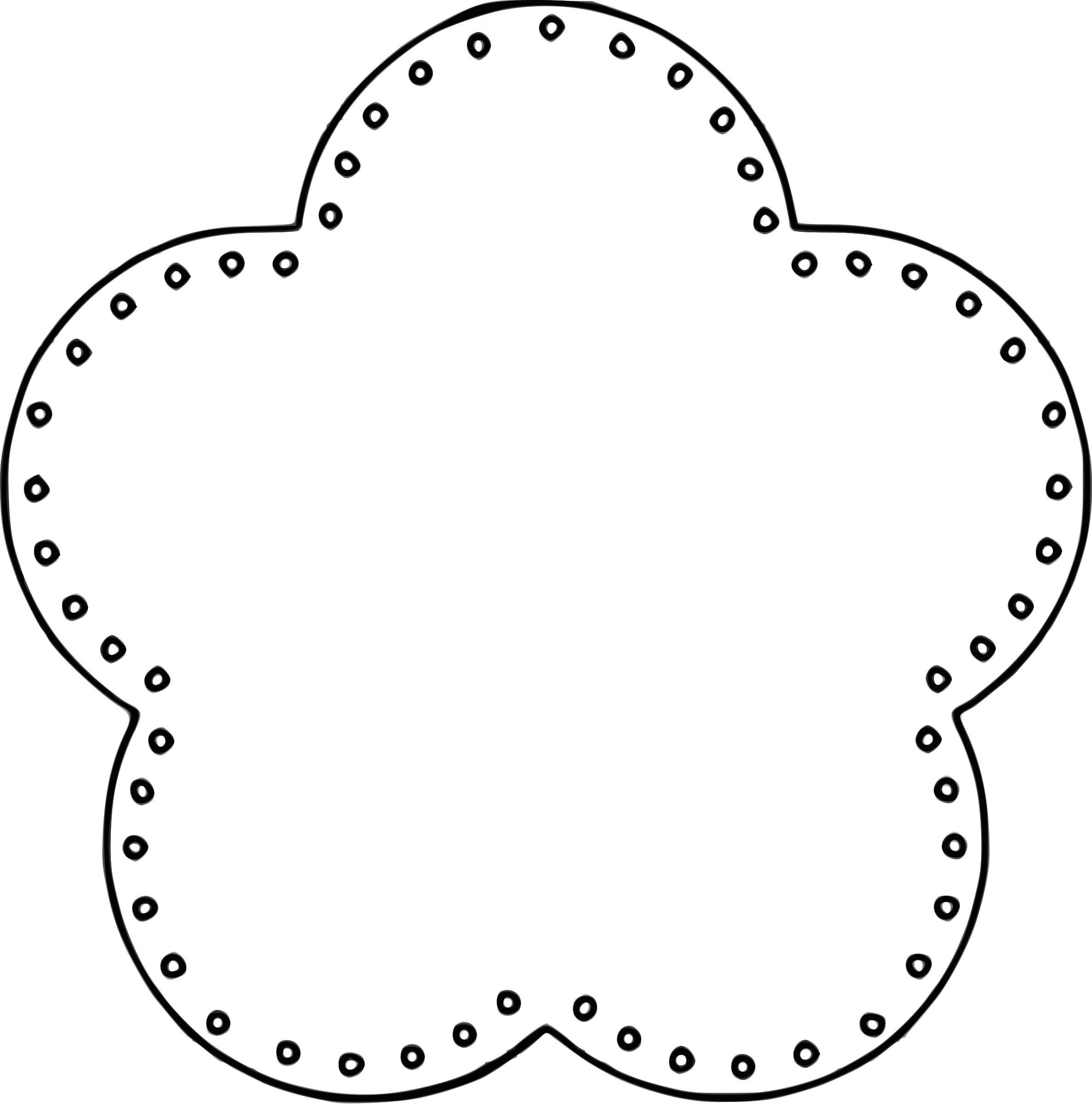 Scallop Circle Template, Png - ClipArt Best