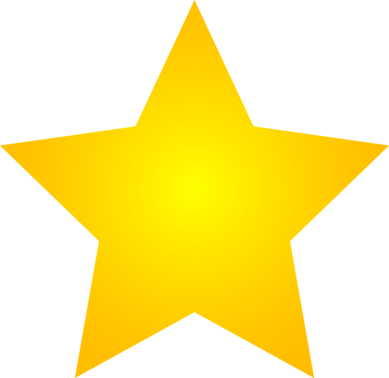 Gold Star Clipart No Background - Free Clipart Images