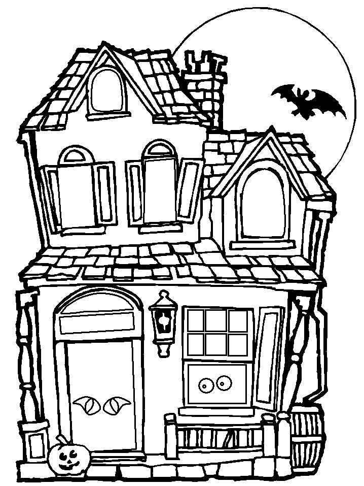 Haunted house drawings | Wallpapers pictures blog