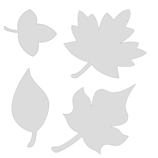 Free Printabl E Leaf Patterns -