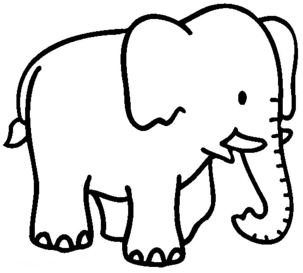 Coloring Page Of Elephants Free Printable Elephant Coloring Pages ...