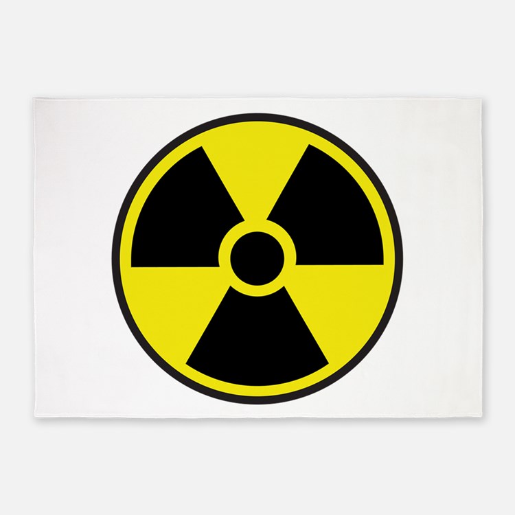 Radioactive Symbol Rugs, Radioactive Symbol Area Rugs | Indoor ...
