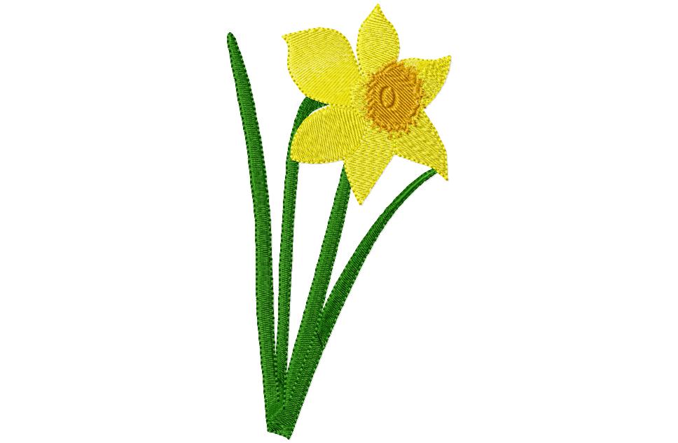 daffodil flower clip art free - photo #40