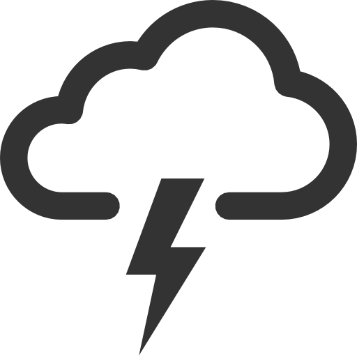 Collection of lightning icons free download
