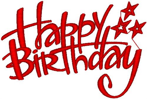 756 views Arseniy Free Embroidery Design: Happy Birthday 5.12 inches H x ...