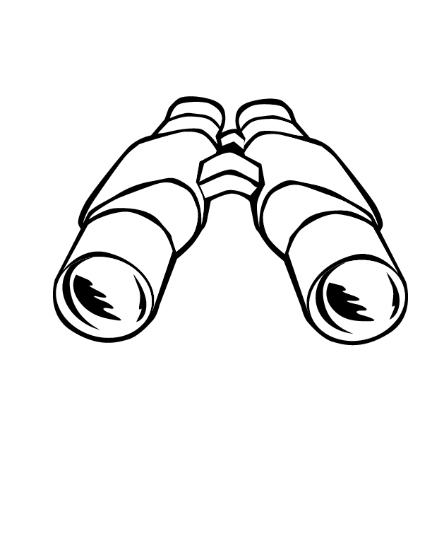Binoculars Drawing - ClipArt Best