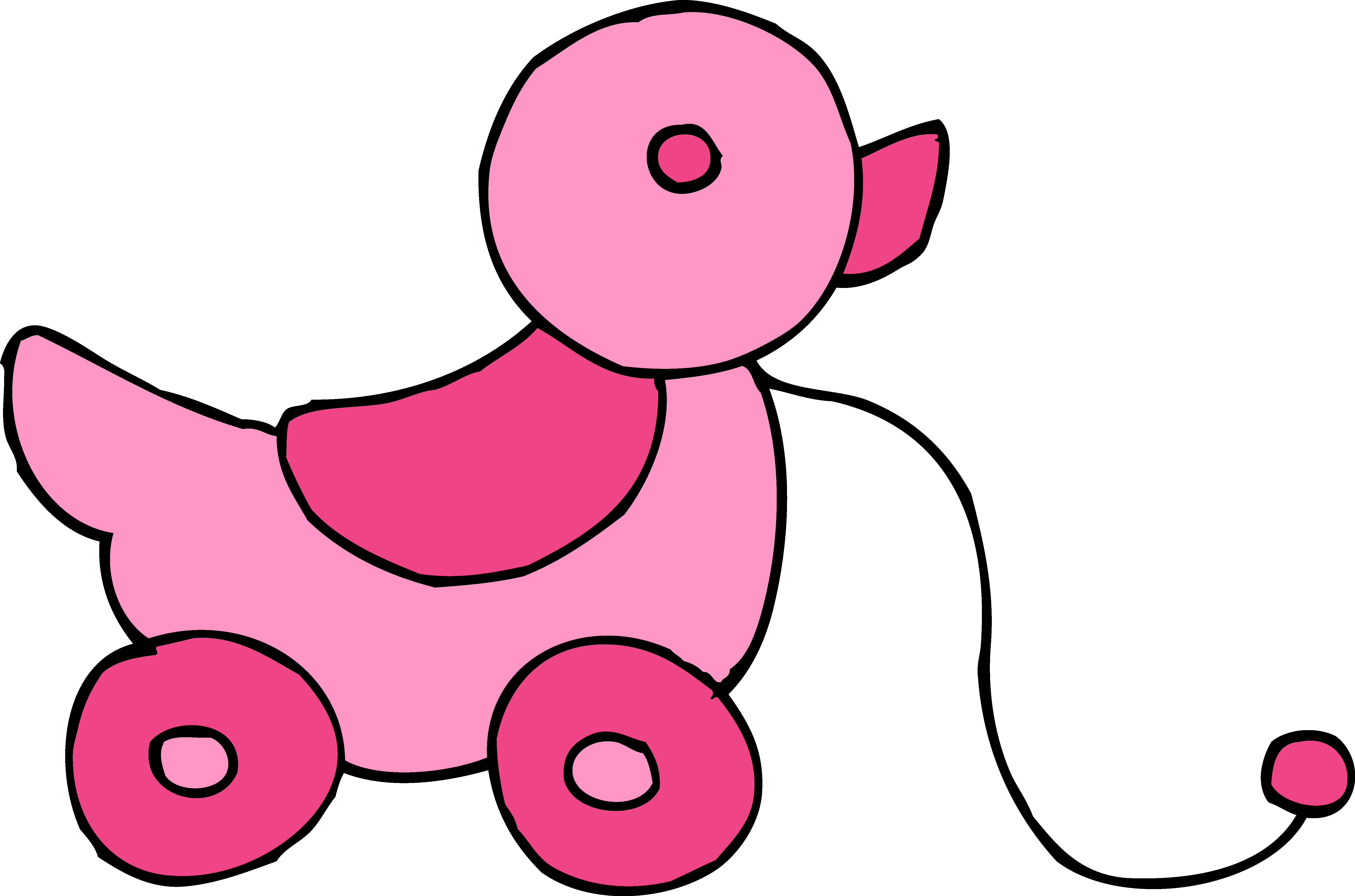 Toy computer clipart