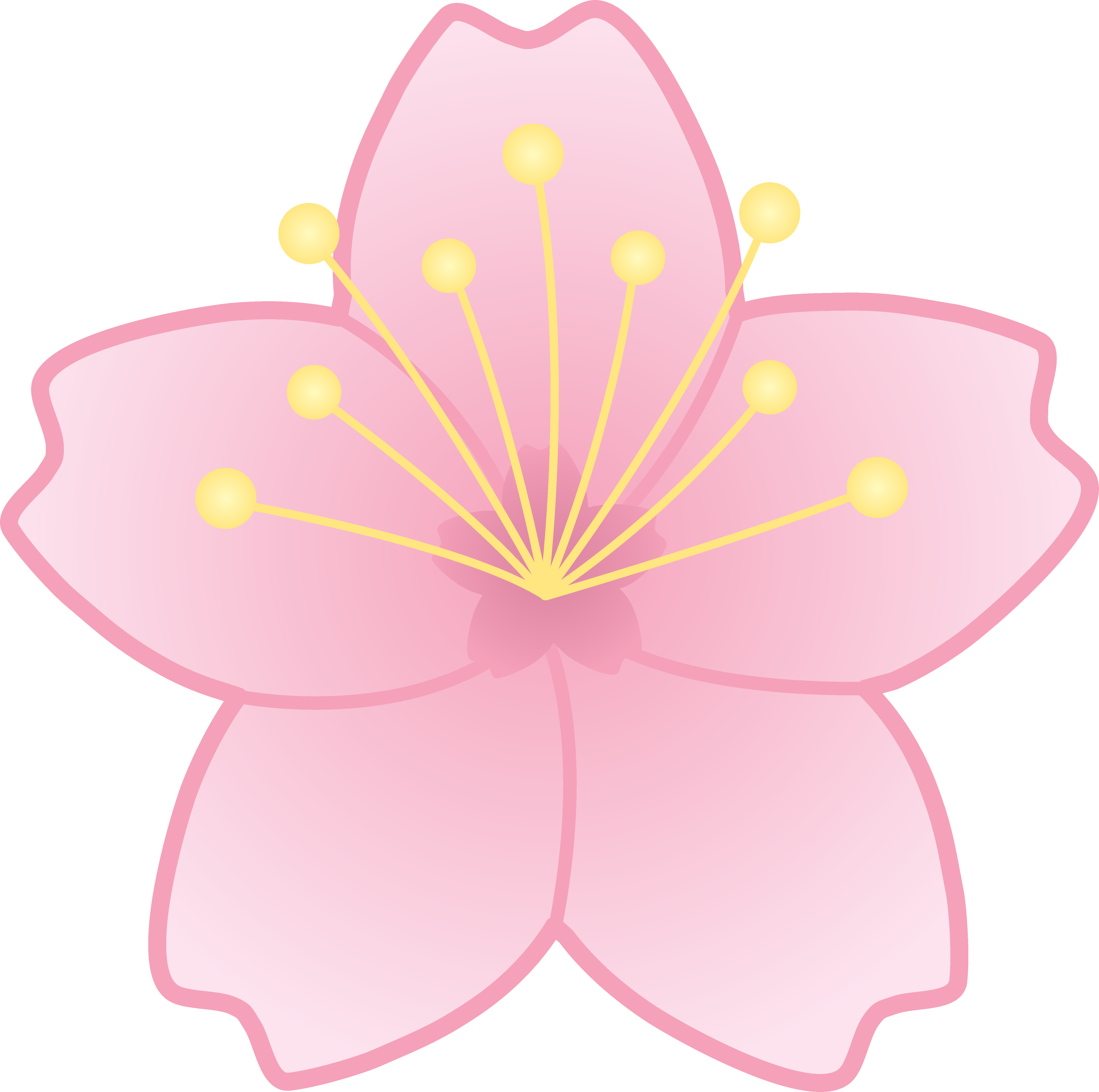 Cartoon Blossom Flower - ClipArt Best