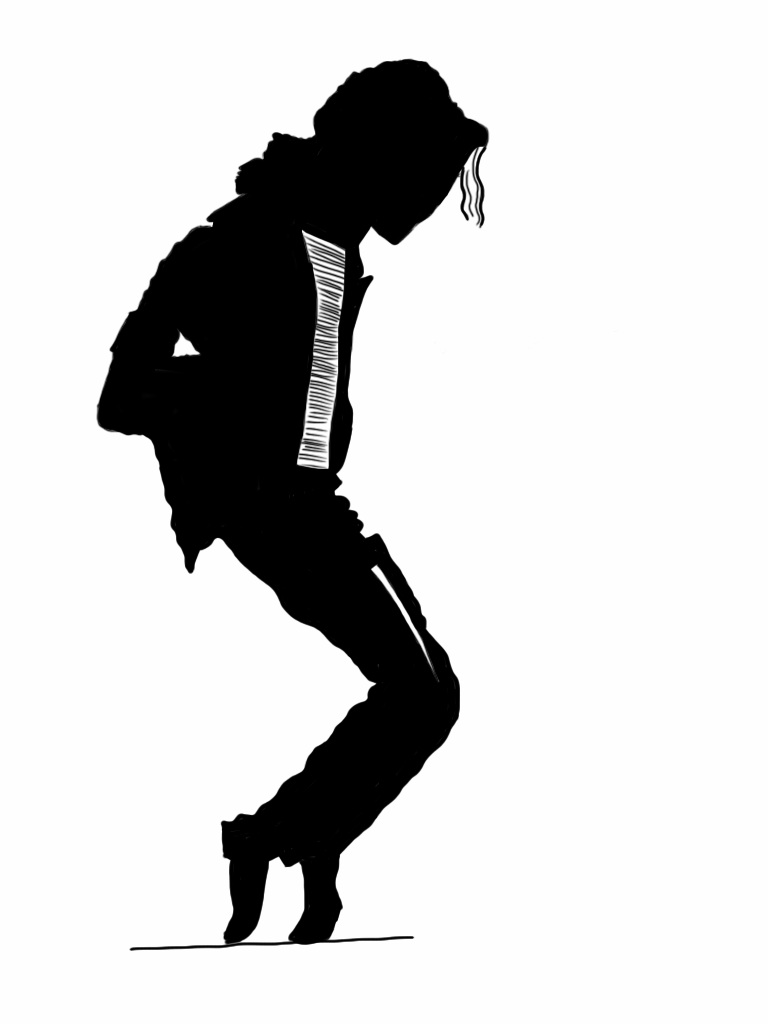 Michael Jackson silhouette by MuhammadSallu on DeviantArt