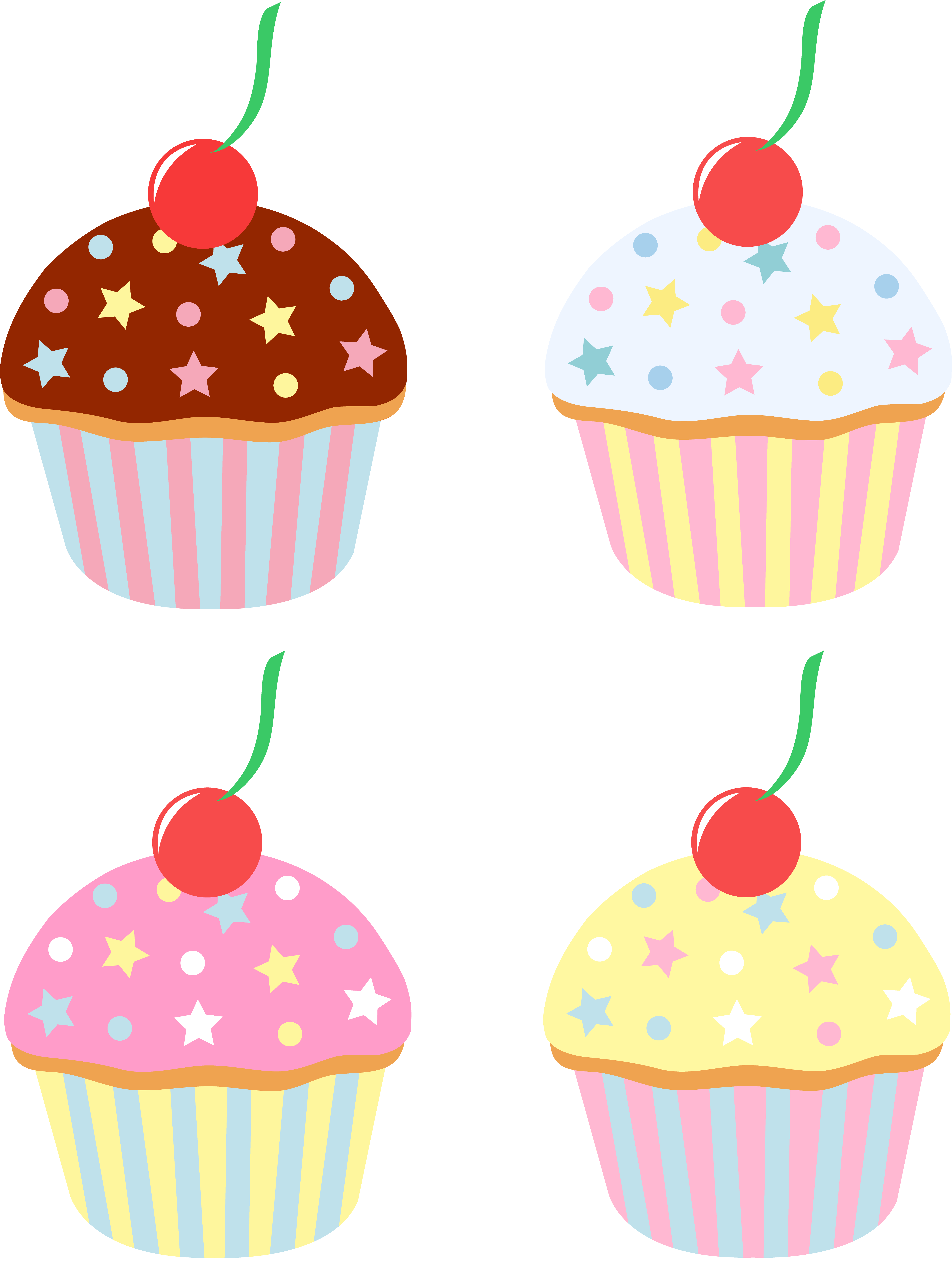 Cartoon Pics Of Cupcakes | Free Download Clip Art | Free Clip Art ...